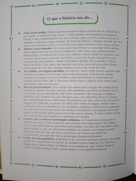 Livro "O dragão rabugento"