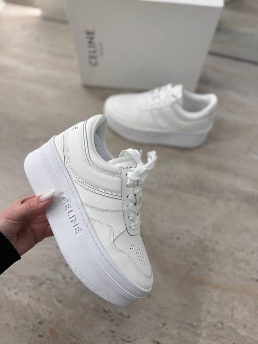 Sneakersy Celine skórzane