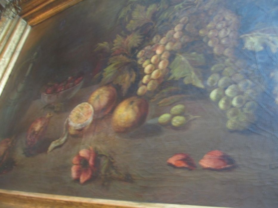 pintura, oleo ,obra da consagrada artista Lucília de brio