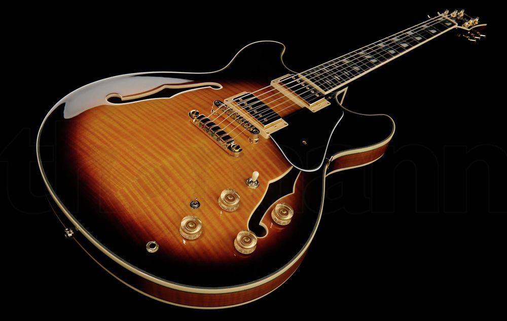 Ibanez JSM10-VYS John Scofield jak nowa gitara + hardcase