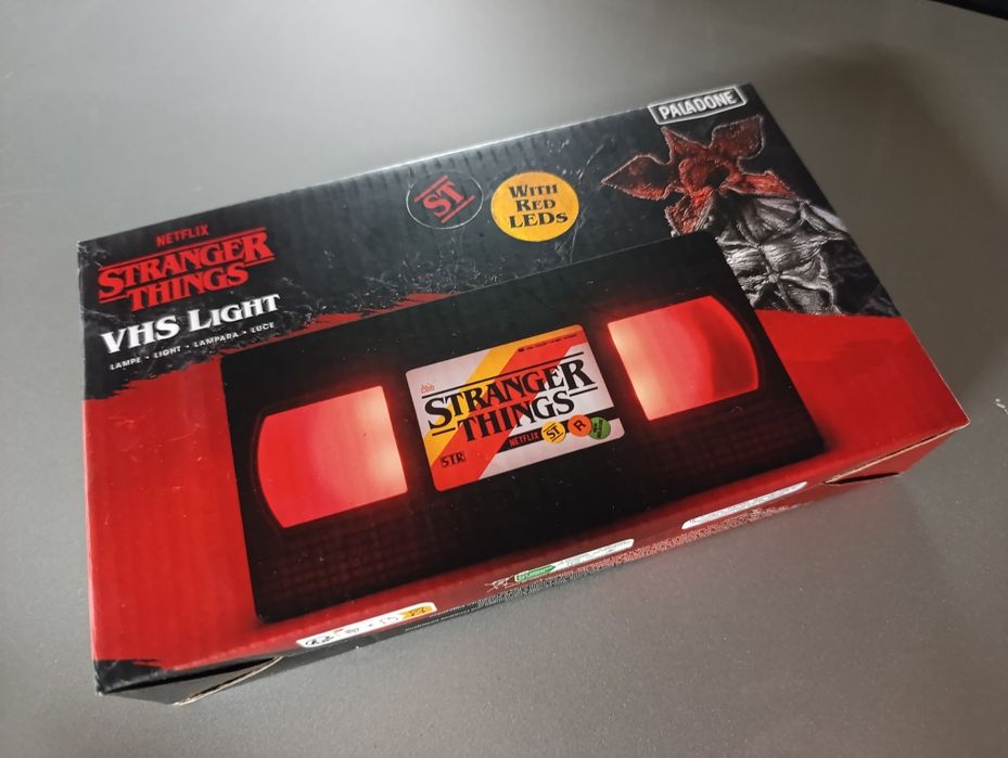 Stranger Things VHS light