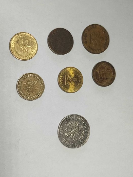 Lote de moedas antigas da Alemanha