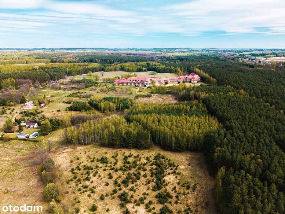 Działka budowlana 1,40 ha Ossa k/ Rawy Maz