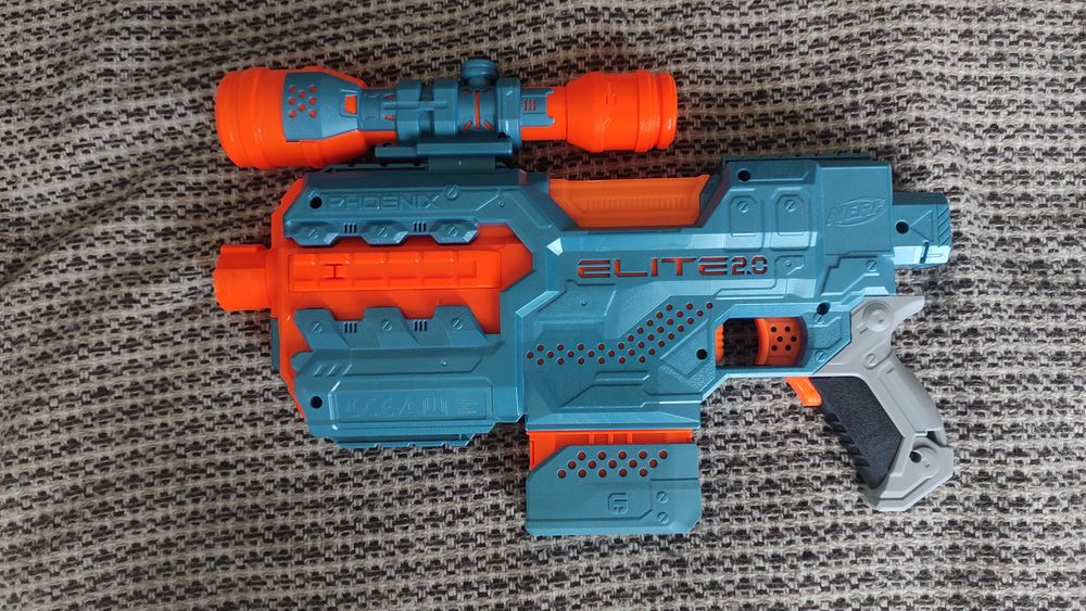 ДЕШЕВО Бластер Nerf Elite 2.0 Phoenix Оригінал Найкраща ціна Терміново Топ стан Автомат Нерф Фенікс
