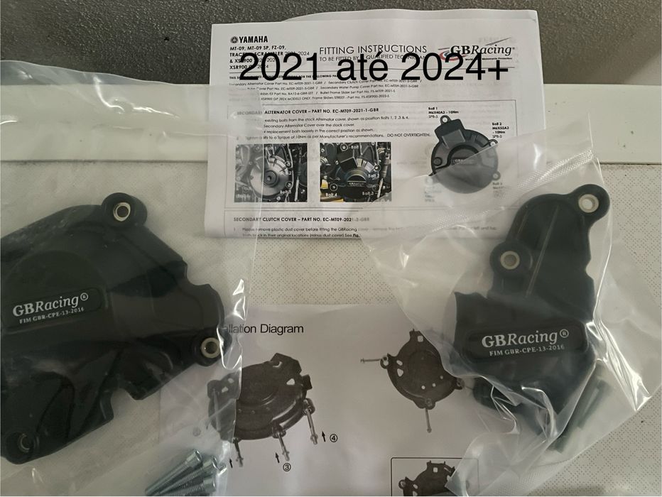 Proteção de motor Yamaha Mt09 /Tracer 2013 até 2025