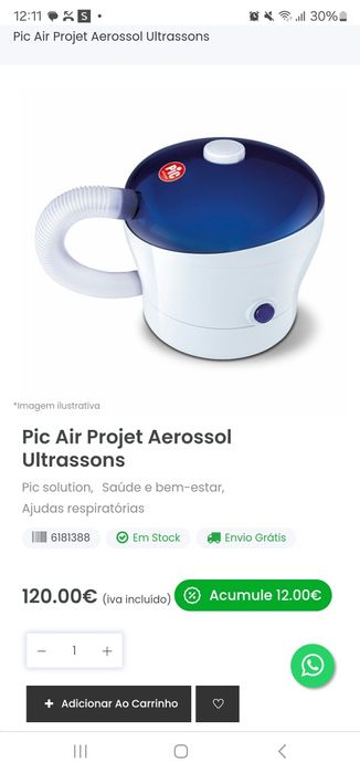 Aerossol - ultra som