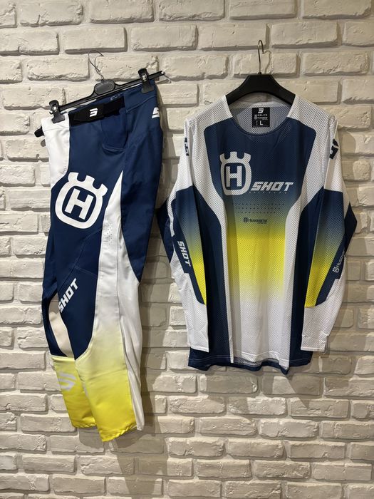 Strój Shot Aerolite cross enduro komplet spodnie bluza
