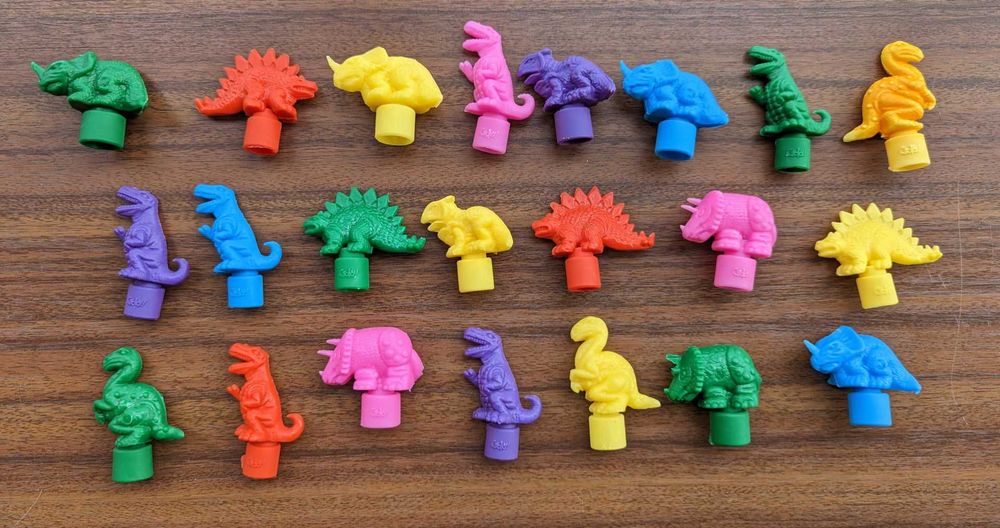 Figuras Coleccionáveis Dinossauros Croky
