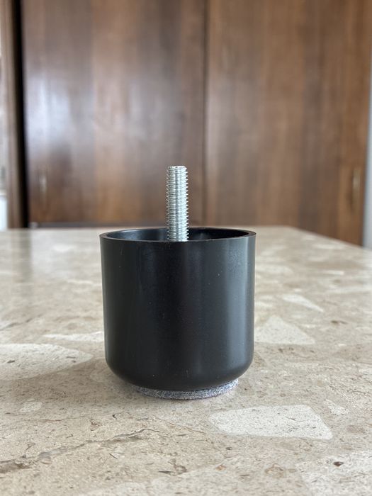 Pés de sofá preto Sklum (compatível com IKEA, JYSK, muitos outros)