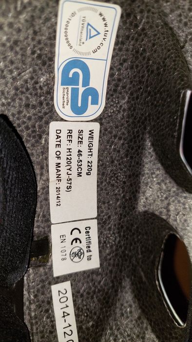 Capacete criança tamanho 46-53