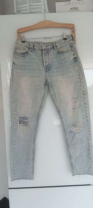 Jeansy Denim marmurki