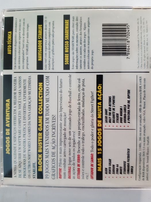 Jogos Pc cd rom.