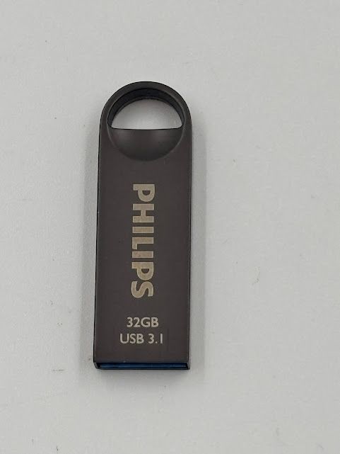 outlet pendrive philips moon 32 gb usb 3.1 szary zapis 120 mb/s podręczny