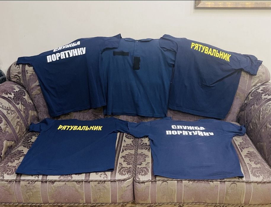Набір футболок пожежника