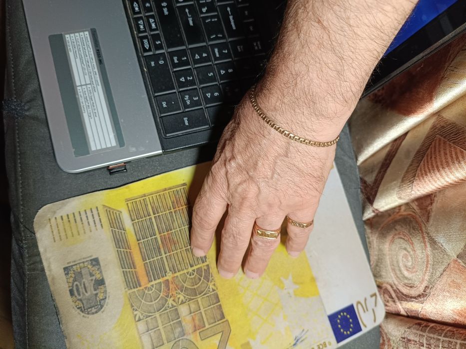 Золотая цепочка на руку