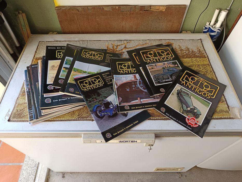 Revistas "antigos" CPAA automóveis clássicos