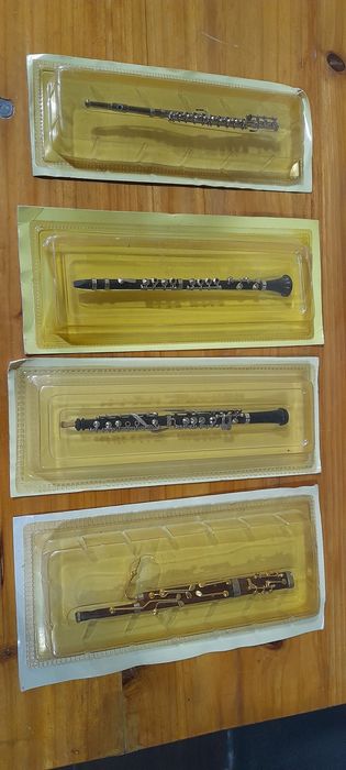Instrumentos em miniatura colecção (25 peças)