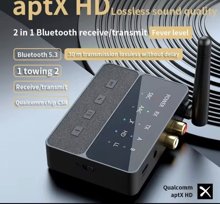 Adapter Bluetooth 5,3 aptx , Qualcomm