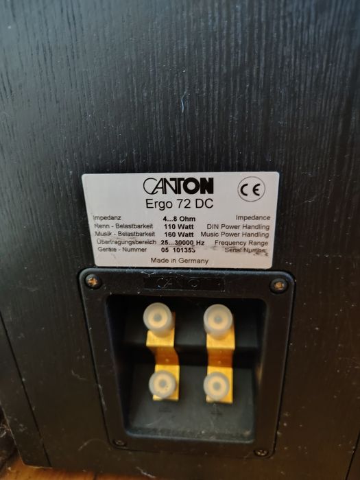 Колонки CANTON Ergo 72 DC.