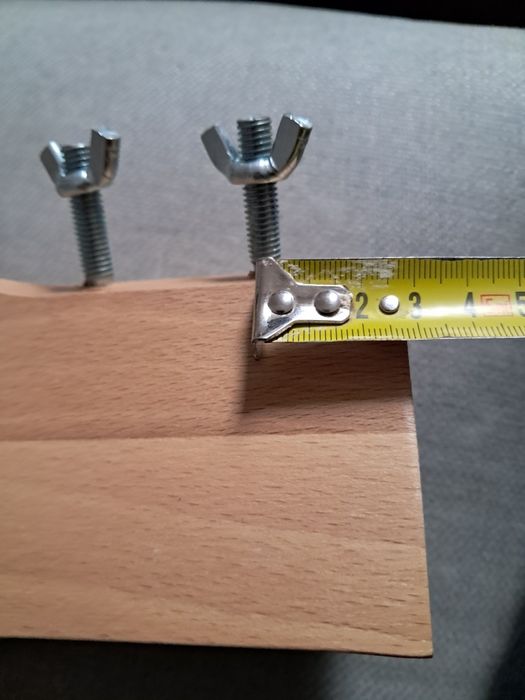 Noga do stołu 4 nogi dąb jasny