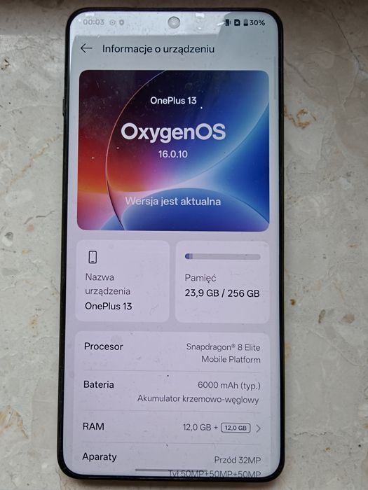 Smartfon Oneplus 13 12/256