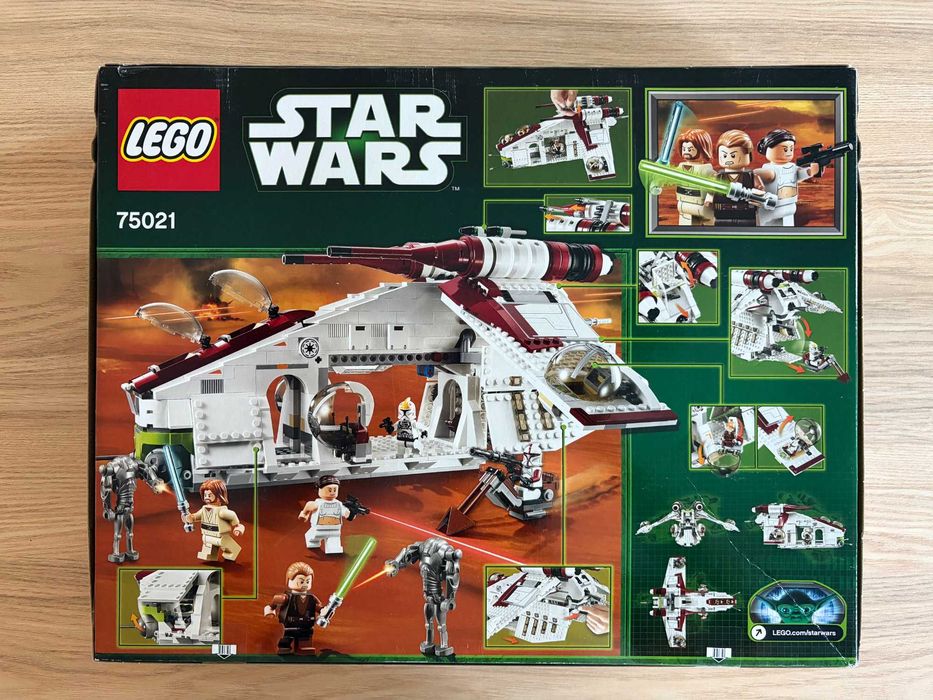 LEGO Star Wars 75021 Republic Gunship – NOVO E SELADO