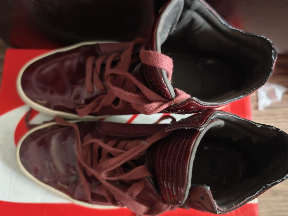 Bordowe buty Zara r. 41