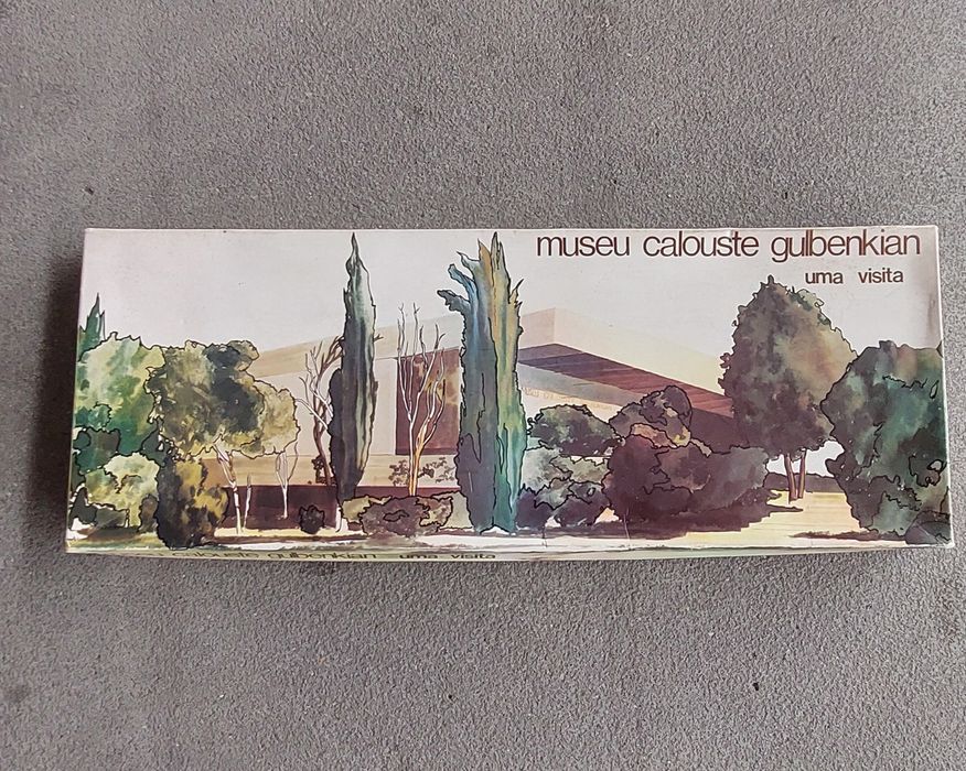 Jogo Tabuleiro Vintage "Museu Calouste Gulbenkian - Uma Visita" (1981) - Raro