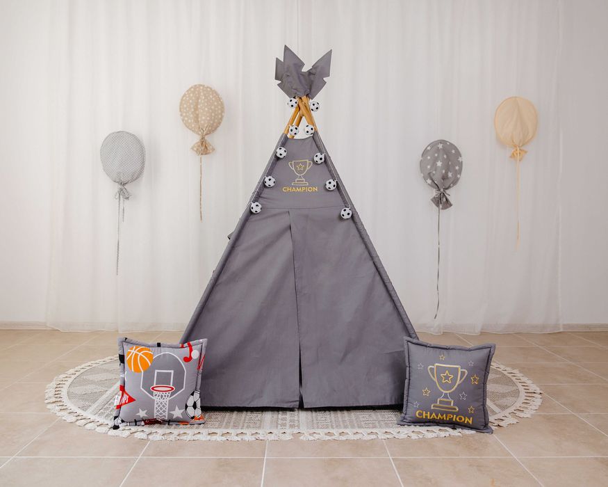 Вігвам в дитячу для хлопчика Чемпіон. Повний комплект
