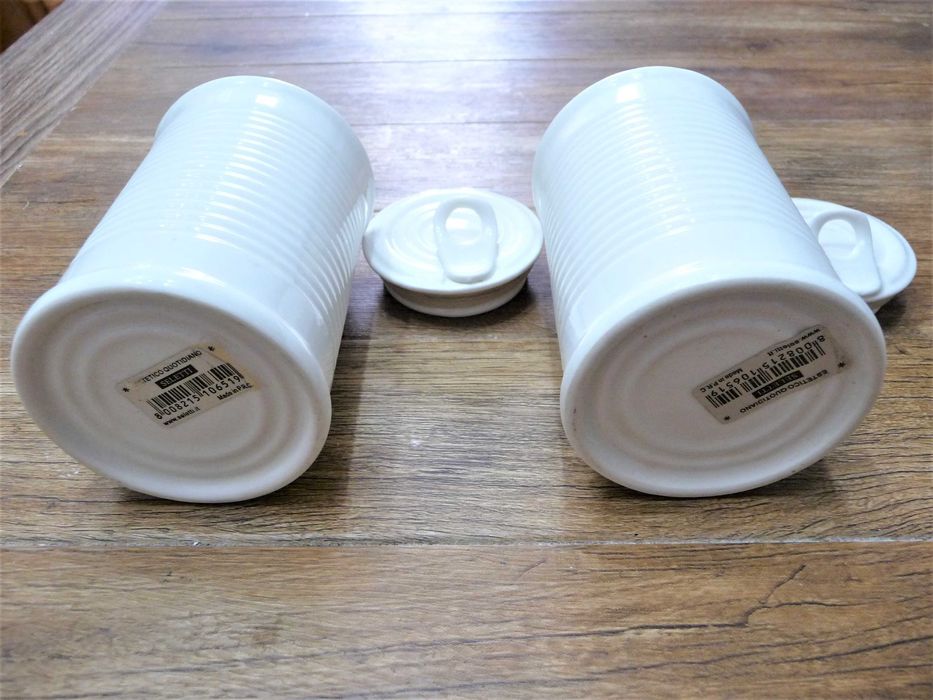 Ємність для сипучих продуктів 2 шт Італія Банки для сыпучих продуктов.