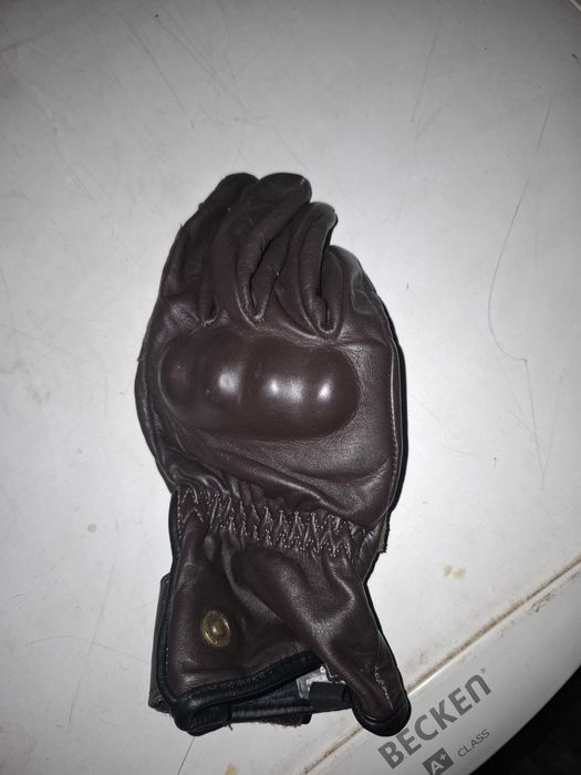 Luvas mota inverno com protecções