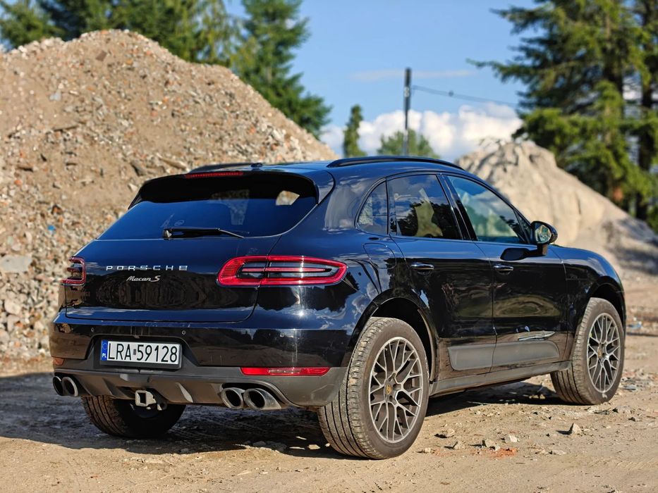 Porsche Macan 2015r. PORSCHE Macan S 3.0 340 Koni PDK SPORT CHRONO