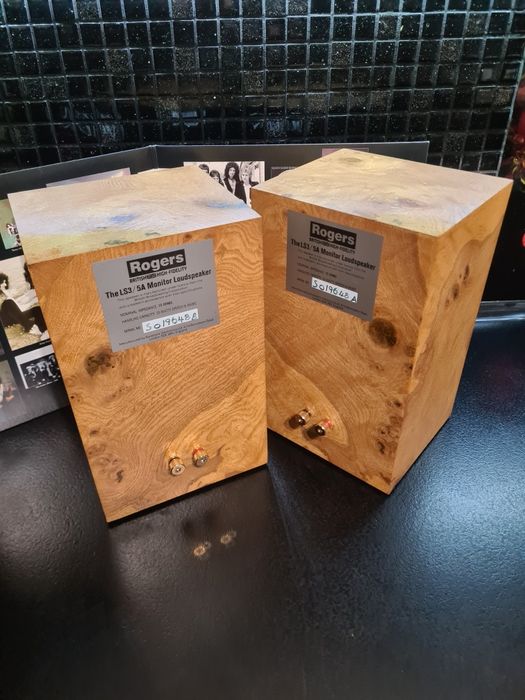 Rogers LS3/5A Świetne kolumny monitory  hi-end  legenda vintage