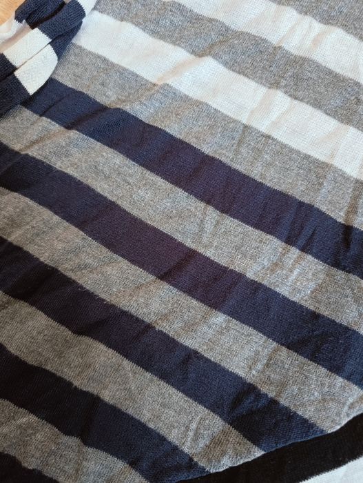 Sweter w paski tunika