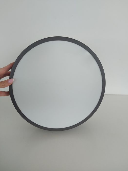 Lampa sufitowa, plafon antracyt 30 cm