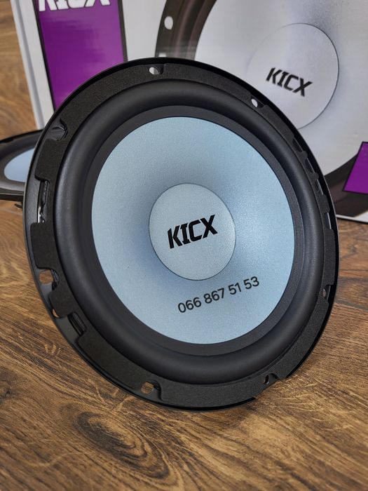 Мідбаси 16см Kicx PD 62WF /динаміки в авто/колонки/120Вт