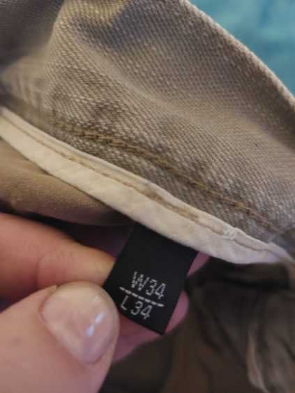 spodnie jeansowe męskie Jacks Denim/Jack Jones, W34L34,pas 84 cm