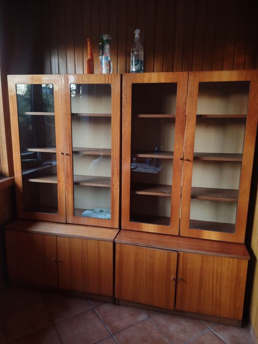 Dwa takie same regały PRL / biblioteczki