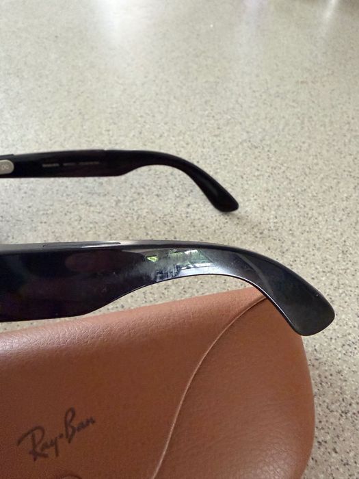 Okulary META Ray Ban Wayfarer czarne