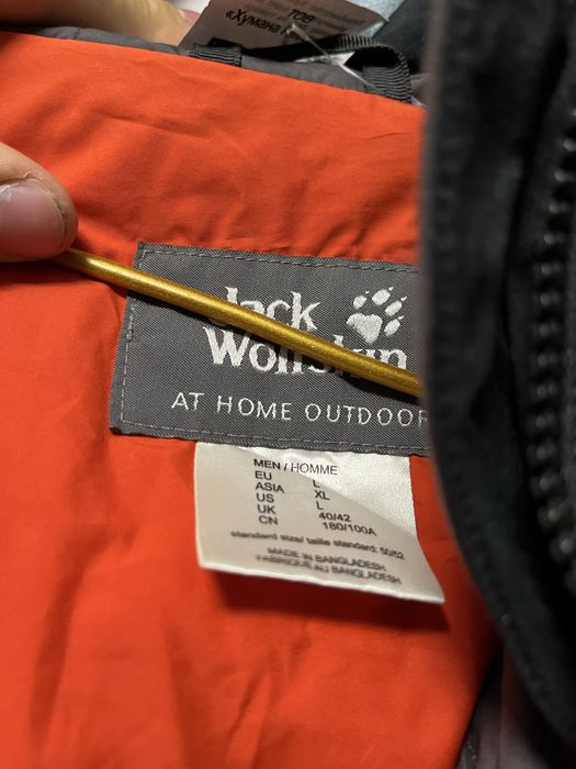 куртка пуховик jack wolfskin