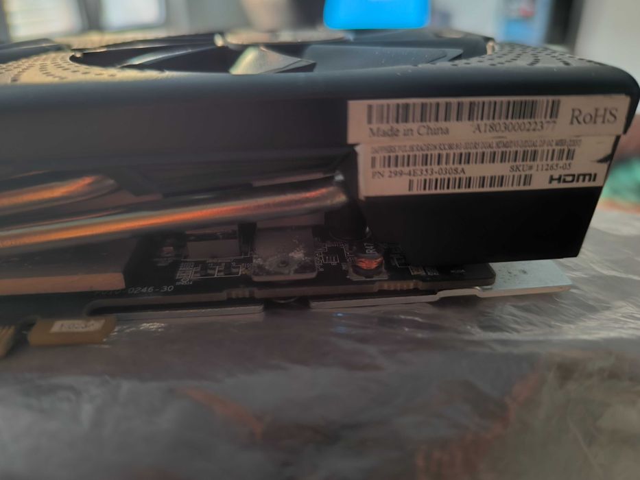 Placa gráfica Sapphire 8gb