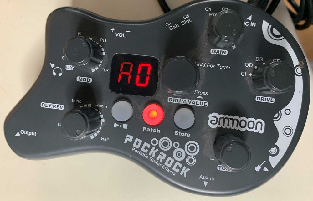 AMMOON POCKROCK POCKET Multi efekt procesor gitarowy