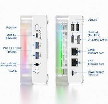 Mini Pc Мини компьютер Colorful Gamer 16GB 512GB DDR5 AMD R7-7735HS