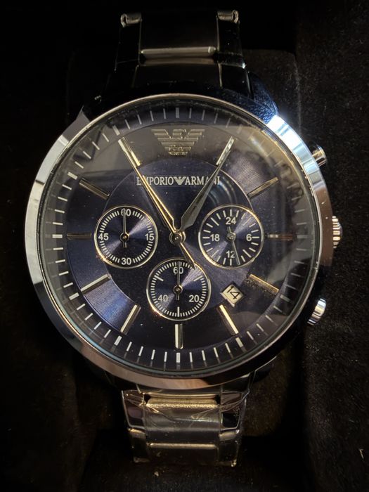 Zegarek męski Emporio Armani srebrny