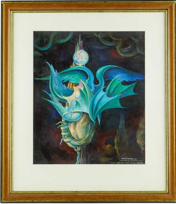 Técnica Mista - Luís Furtado,  Cruzeiro Seixas  70x50 cm