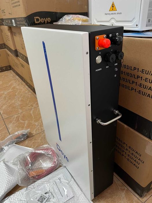 Комплект резервного живлення інвертор Deye SUN-6К батарея Deye RW-M6.1