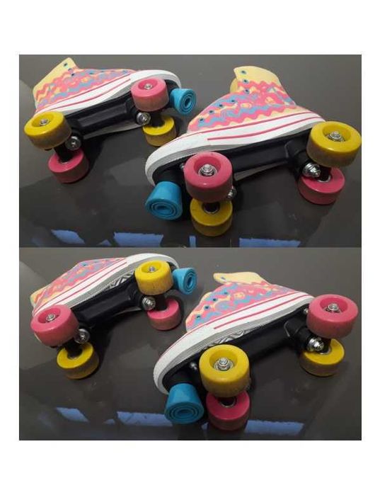 Patins Quad [Soy Luna™ | 38/39] + Capacete [M/54-58cm] + Proteções [M]