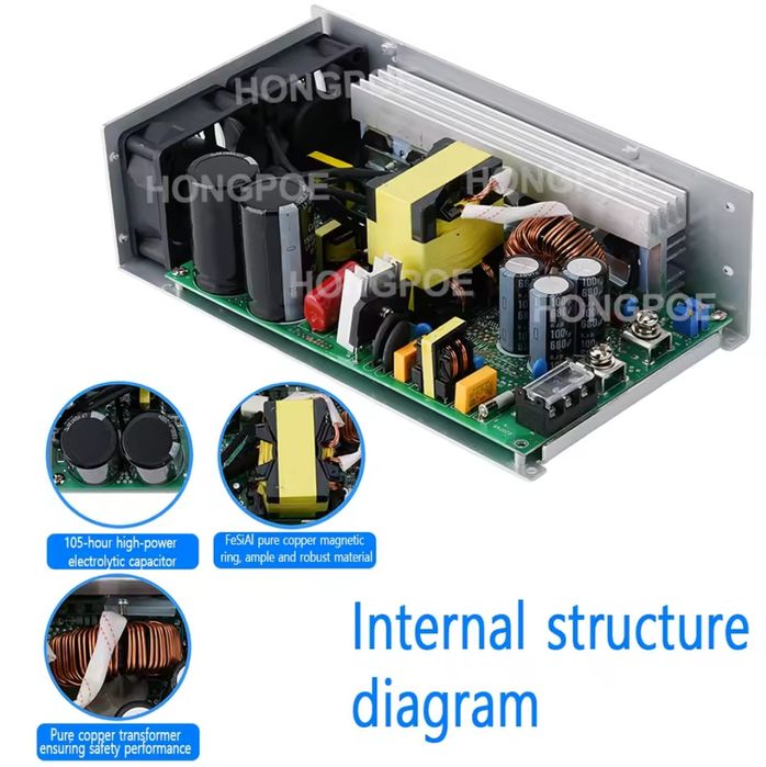 Зарядное устройство Lifepo4, Блок питания 0-60В 1500W 25A