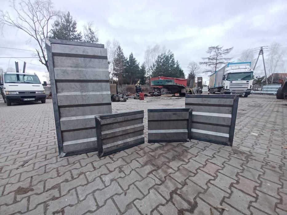 Burty do przyczep blacha burtowa borty autosan zabudowa nadstawki boki D47 2mm 2,5mm 3mm