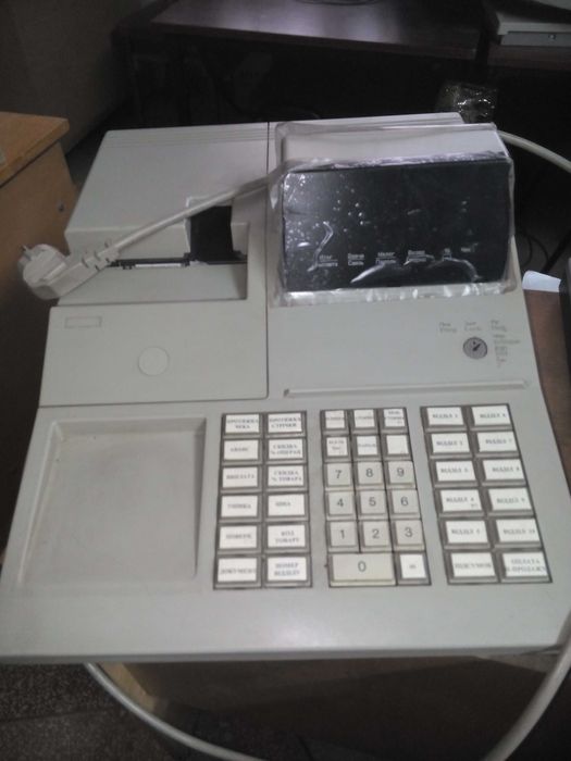 Кассовый аппарат ЭЛЕКТРОНМАШ 1103 с оттиском на документах